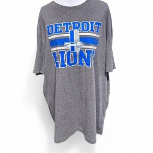 Detroit Lions Men’s NFL grey cotton t-shirt Size XXL #NFL #lions